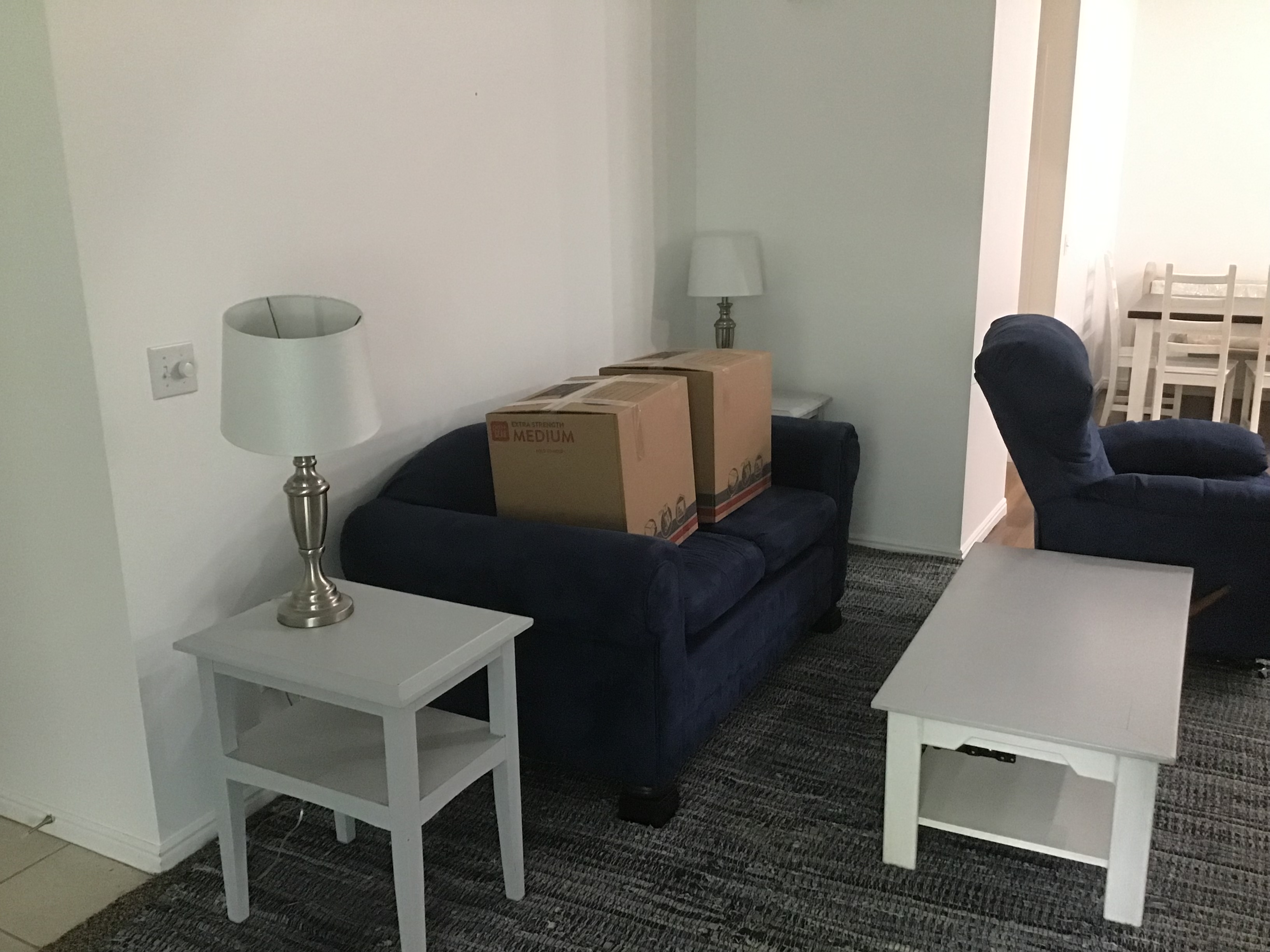 Empty looking living room