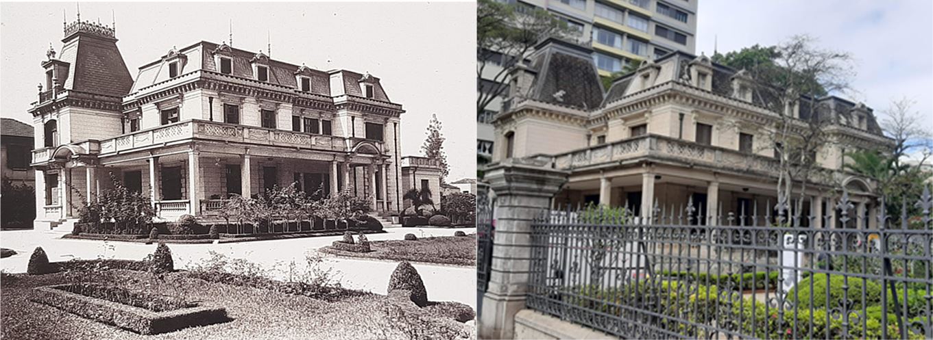 Casa das Rosas, old and new