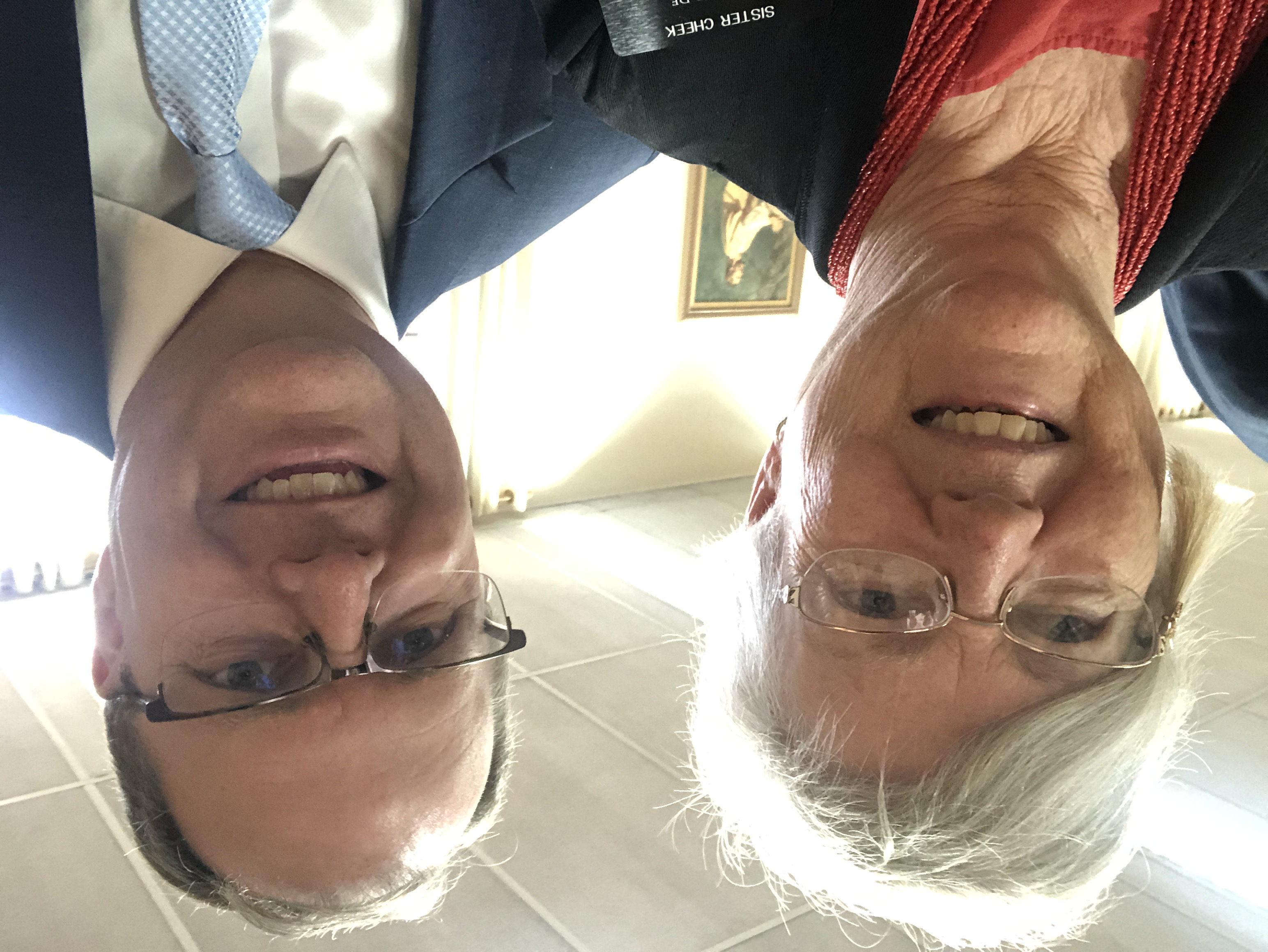 President Ashton and me