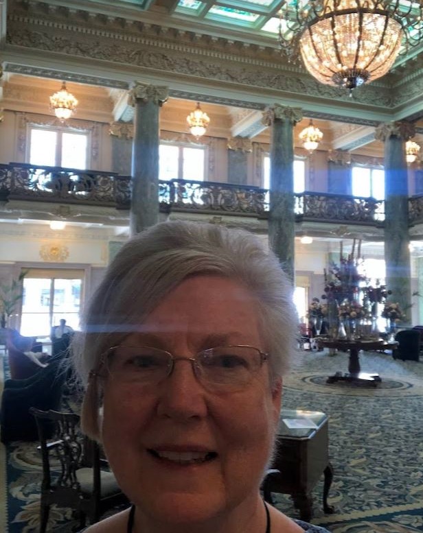 At the Joseph Smith Building for Church