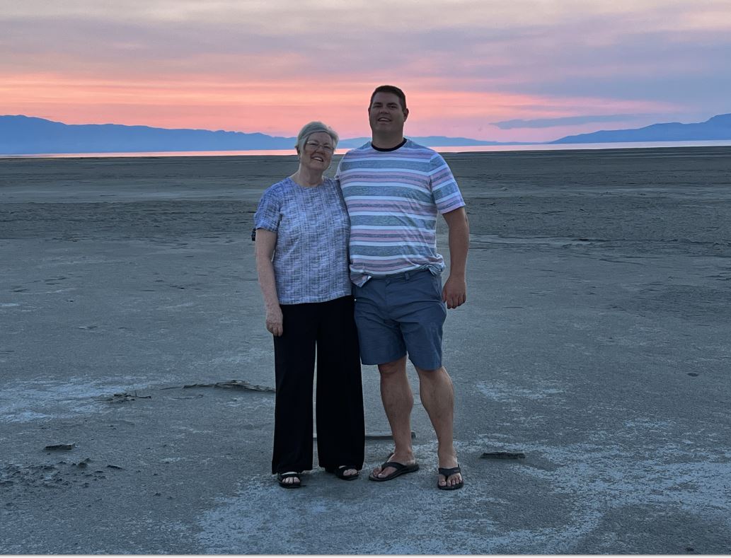 Matt and me at Saltair
