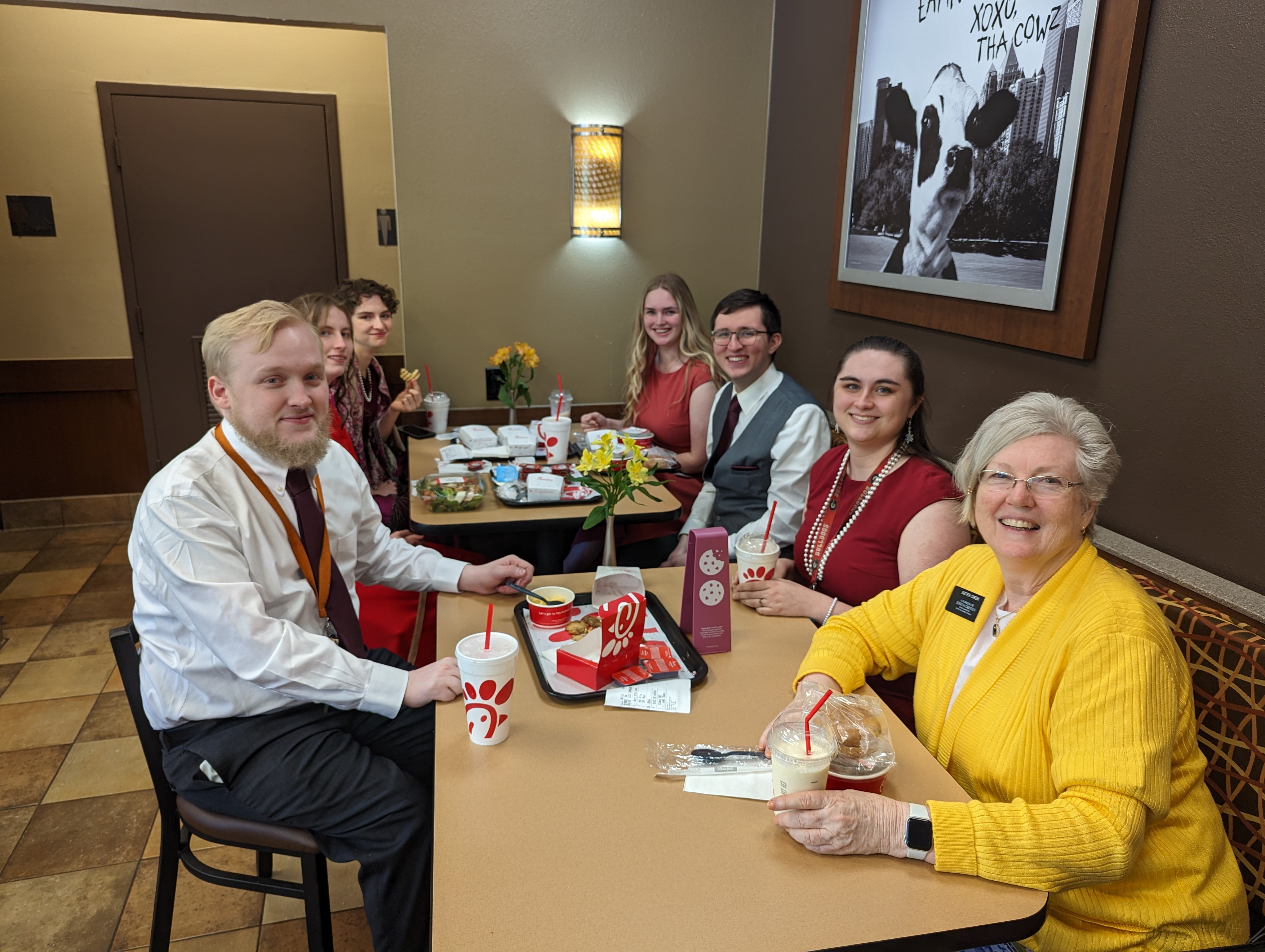 Lunch with Grandkids